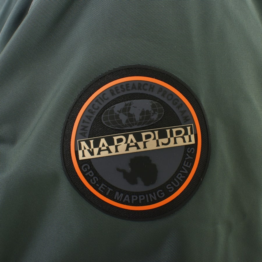 Napapijri Rainforest Next Loose Fit Jacket Green Mainline Menswear United States